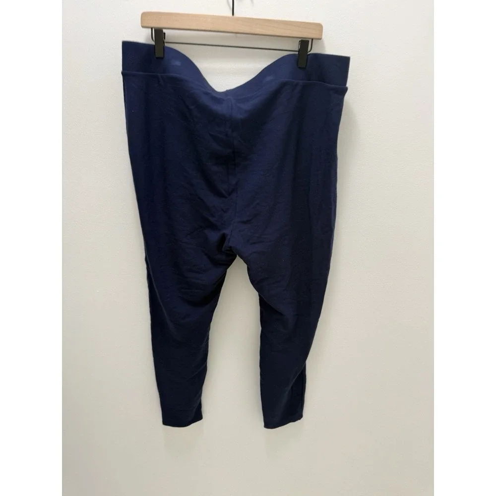 Torrid Fleece Lined Leggings Lot of 2‎ Size 3 Gray Navy Blue Pockets Plus 3X